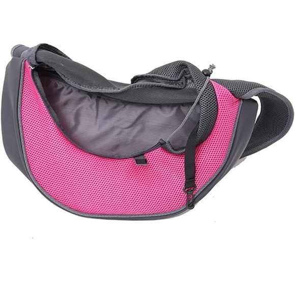 Sling Breathable Mesh Shoulder Portable Cat Dog Carrier Size Medium | NWOT - Picture 3 of 7